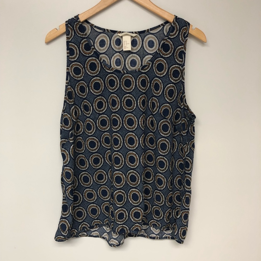 H&M Geometric Circle Size 14 Tank Top